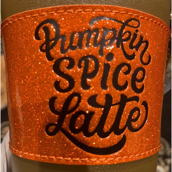 NWT Pumpkin Spice Latte crossbody bag!! Great for a fall accessory or Halloween - Picture 10 of 10